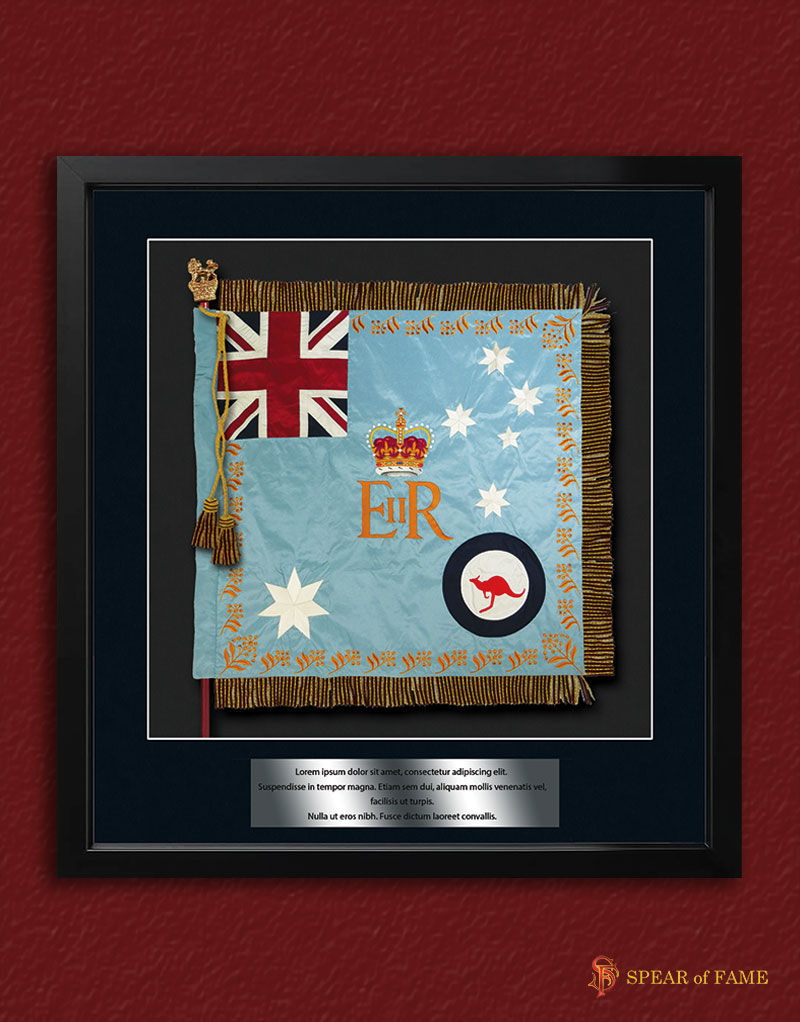 Miniature Queen's Colour for the Royal Australian Air Force