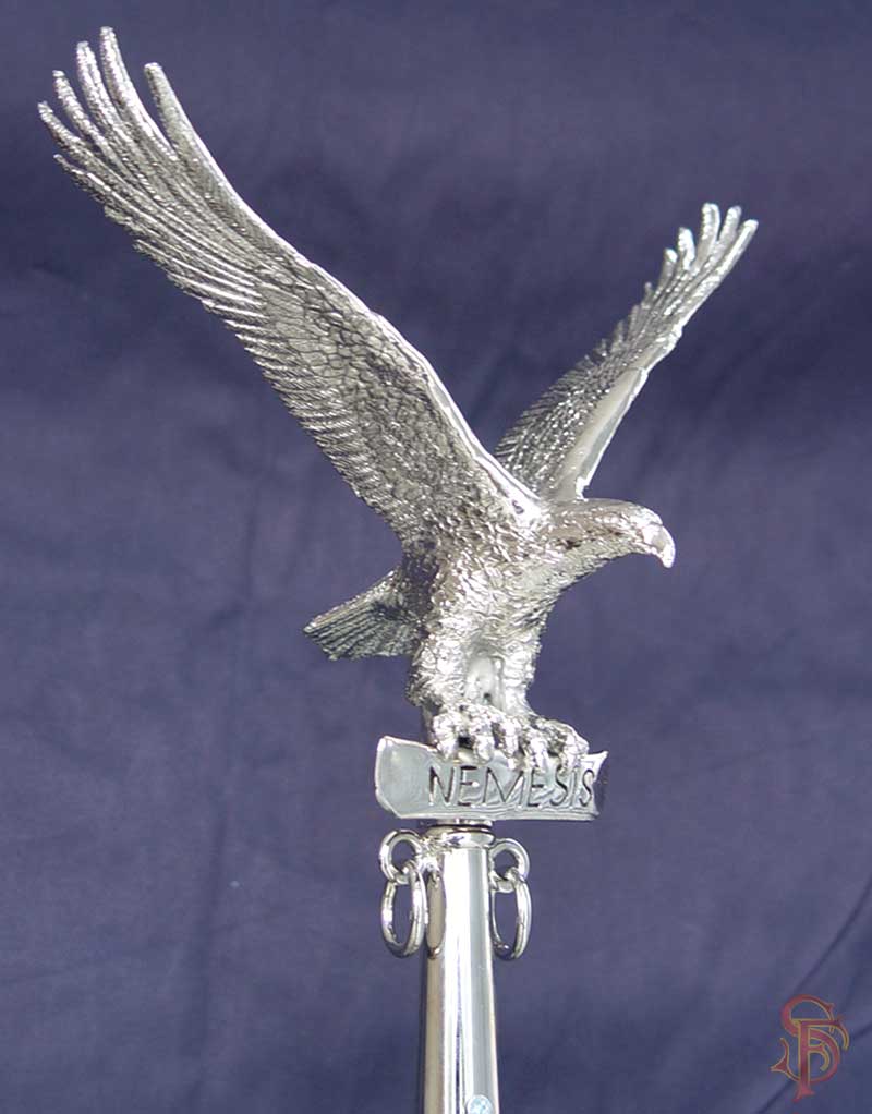 Custom Designed NSW Police Banner Finial Eagle